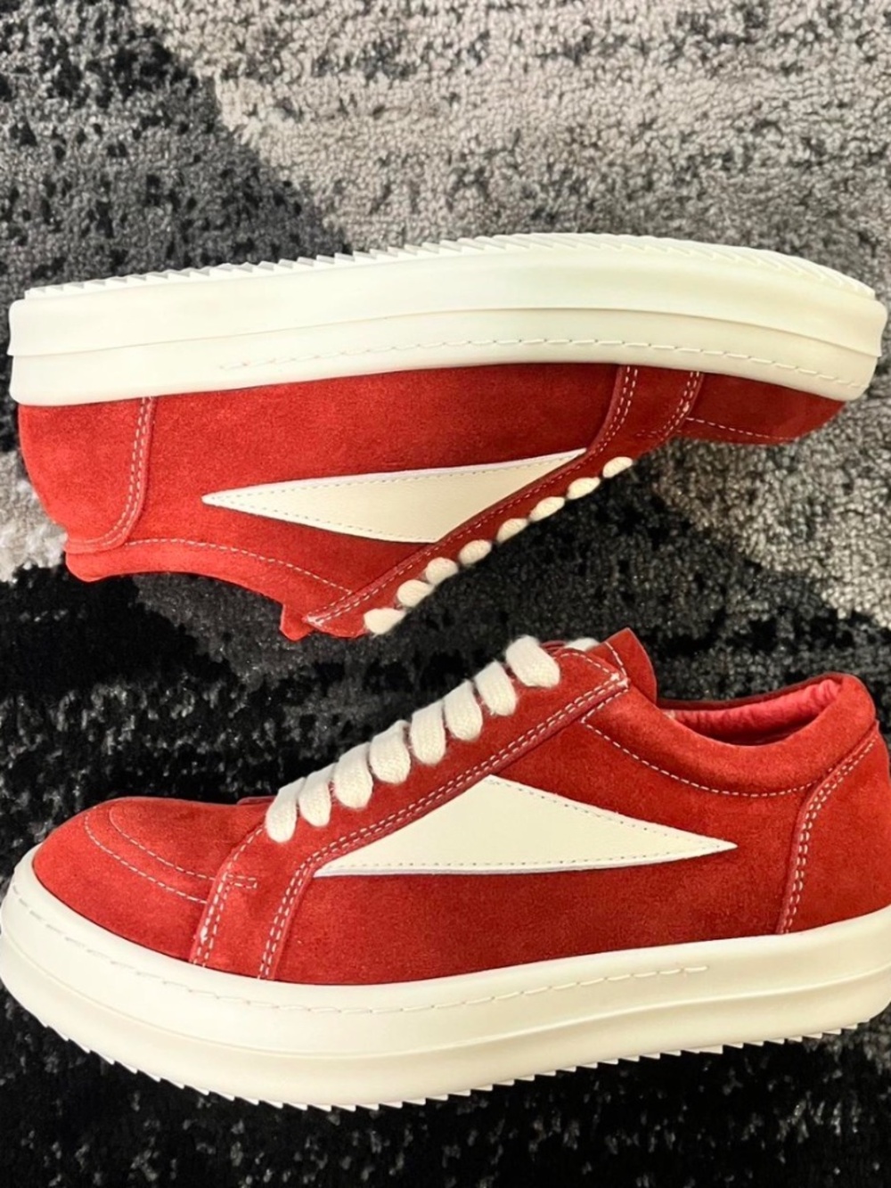 red vintage rick owens